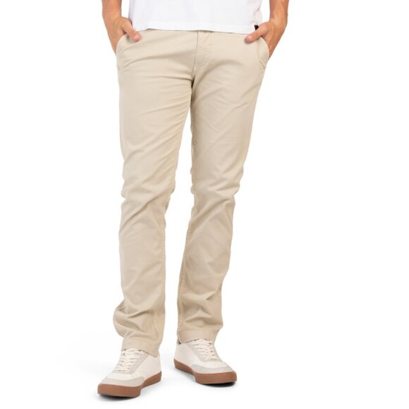 NN07 Beige Marco 1400 Cotton Stretch Classic Chino Pants